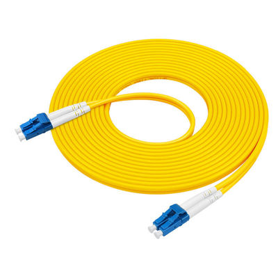 Duplex LC UPC- LC UPC Fibra Ótica Jumper Cord Siglemode 3,0 mm