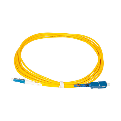 Comprimento personalizável LC UPC para SC UPC Cordão óptico SM SX 3M, 5M,10M