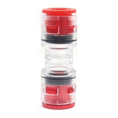 Conector directo em HDPE para micro-condutores 3/4/5/6/7/8/10/12/14/16/18/22mm