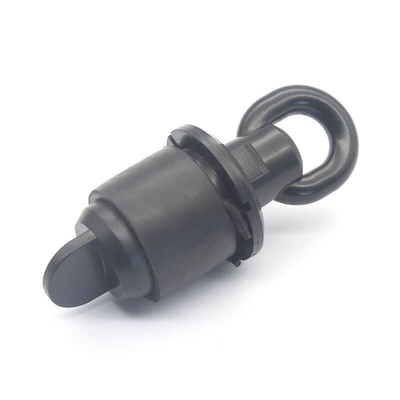 Fecho de tubo de expansão preto para tubo de silício HDPE
