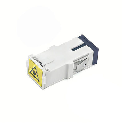 Adaptador SC de fibra óptica com obturador automático de volta, perda de inserção de 0,2 dB e durabilidade de 500 ciclos