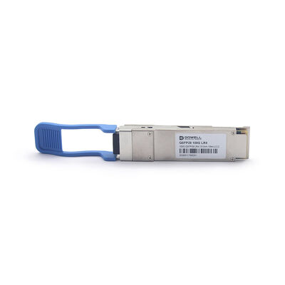 Módulo Transceptor Óptico QSFP28 100G LR4 10km DML Hot-pluggable