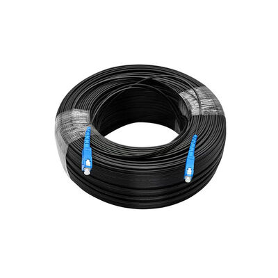 LSZH Losses baixas G657A1/A2 SC APC para SC APC FTTH Flat Drop Patch Cord