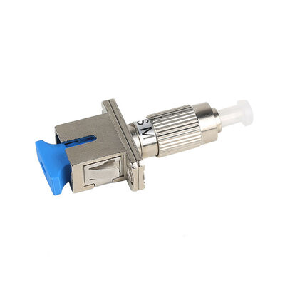Adaptador híbrido de fibra óptica de modo único FC masculino para SC feminino