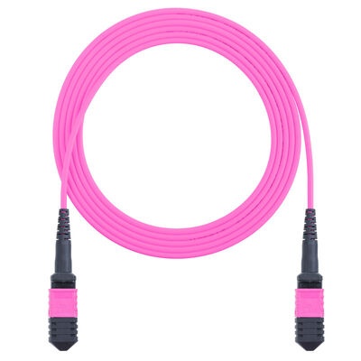 Cabo de Fibra Óptica MPO OM4 de 8 e 12 Fibras