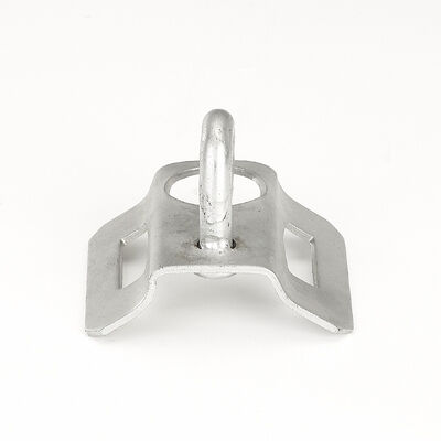 Braçadeira de Ancoragem ADSS em Aço Galvanizado para Poste Montado FTTx com Tamanho 65*65*54mm